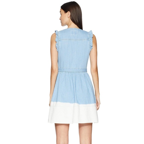 Kate Spade Dip Dye Denim Dress | Size 12 - Picture 15 of 16
